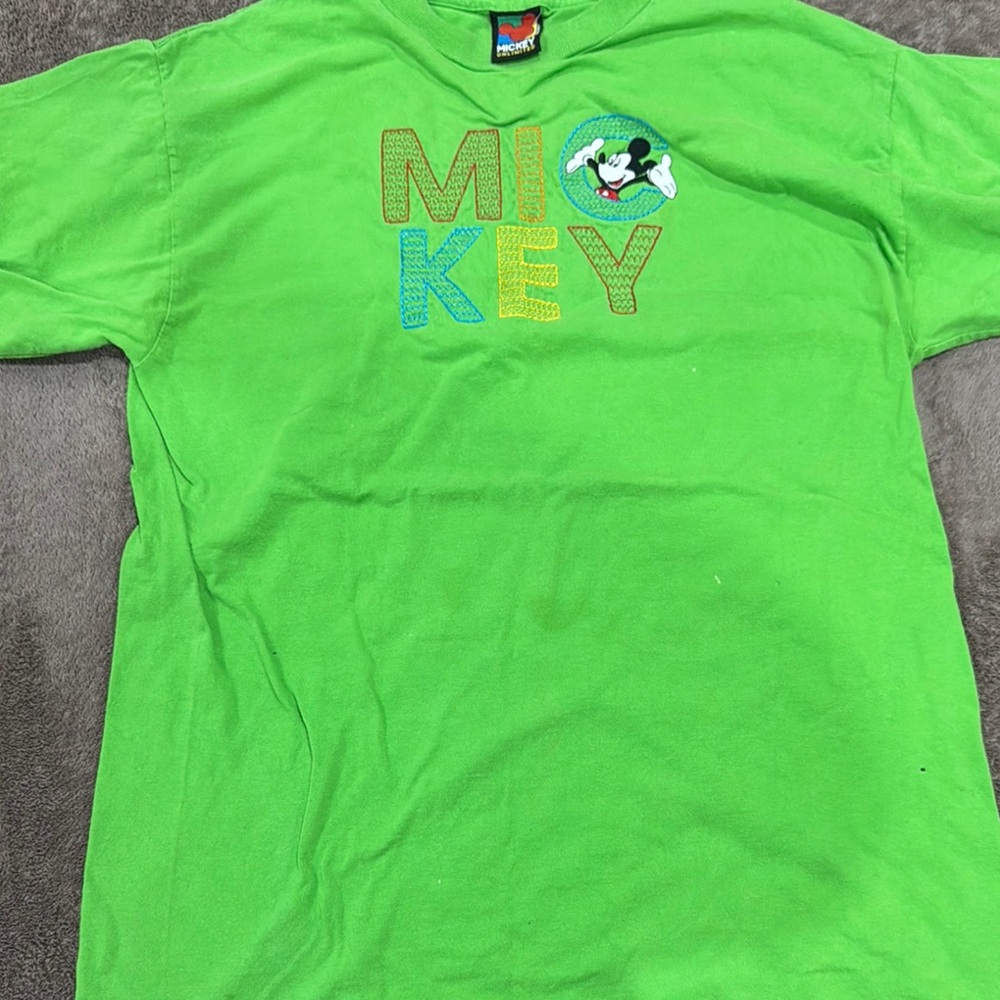 Disney Green Short Sleeve Tee